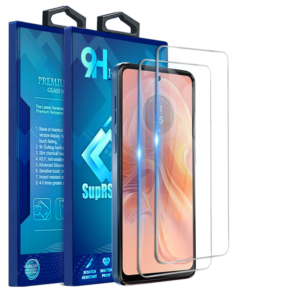 For Motorola Moto G04s Tempered Glass LCD Screen Protector Film Guard