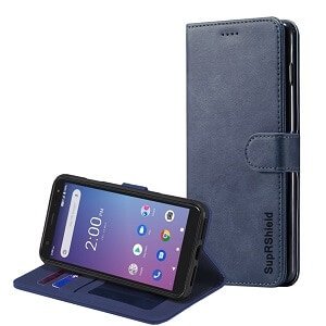 Telstra Essential Pro SupRShield Wallet Leather Flip Stand Magnetic Case Cover