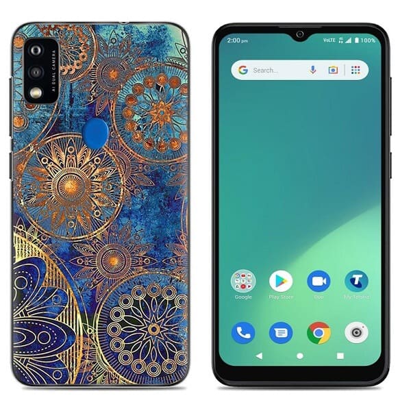 Telstra Essential Pro 3 Case Shockproof Protective Gel Stylish Gel Back Case Cover (Style 2)