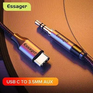 USB C to 3.5mm AUX Cable