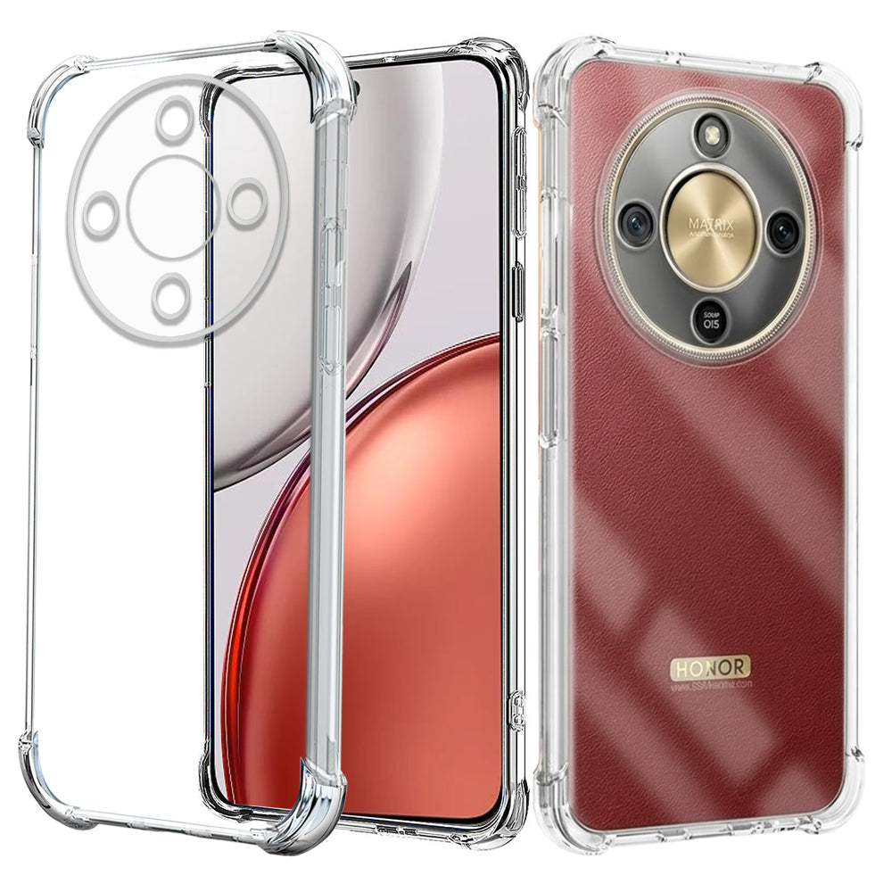 For Honor X9D 5G | Honor Magic 8 Pro 5G SupRShield Clear Case Shockproof Heavy Duty Gel Air Cushion Cover