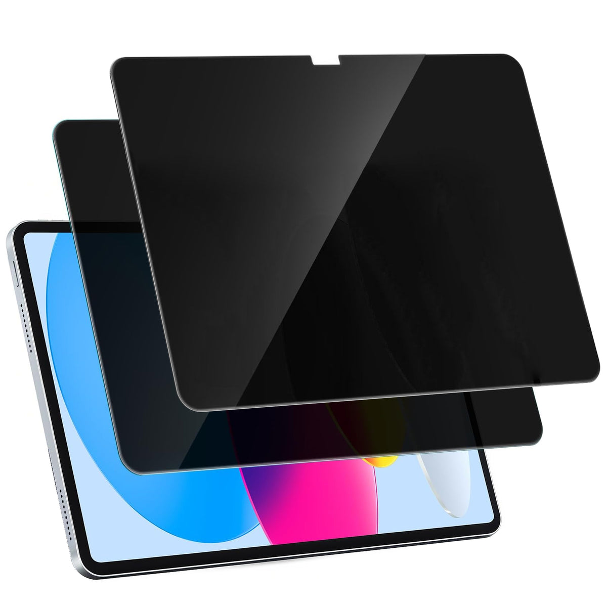 [2 Pack ] For Apple iPad A16 11th 10th 9th Gen Air M4 13 11 Privacy Tempered Glass LCD Screen Protector Film Guard