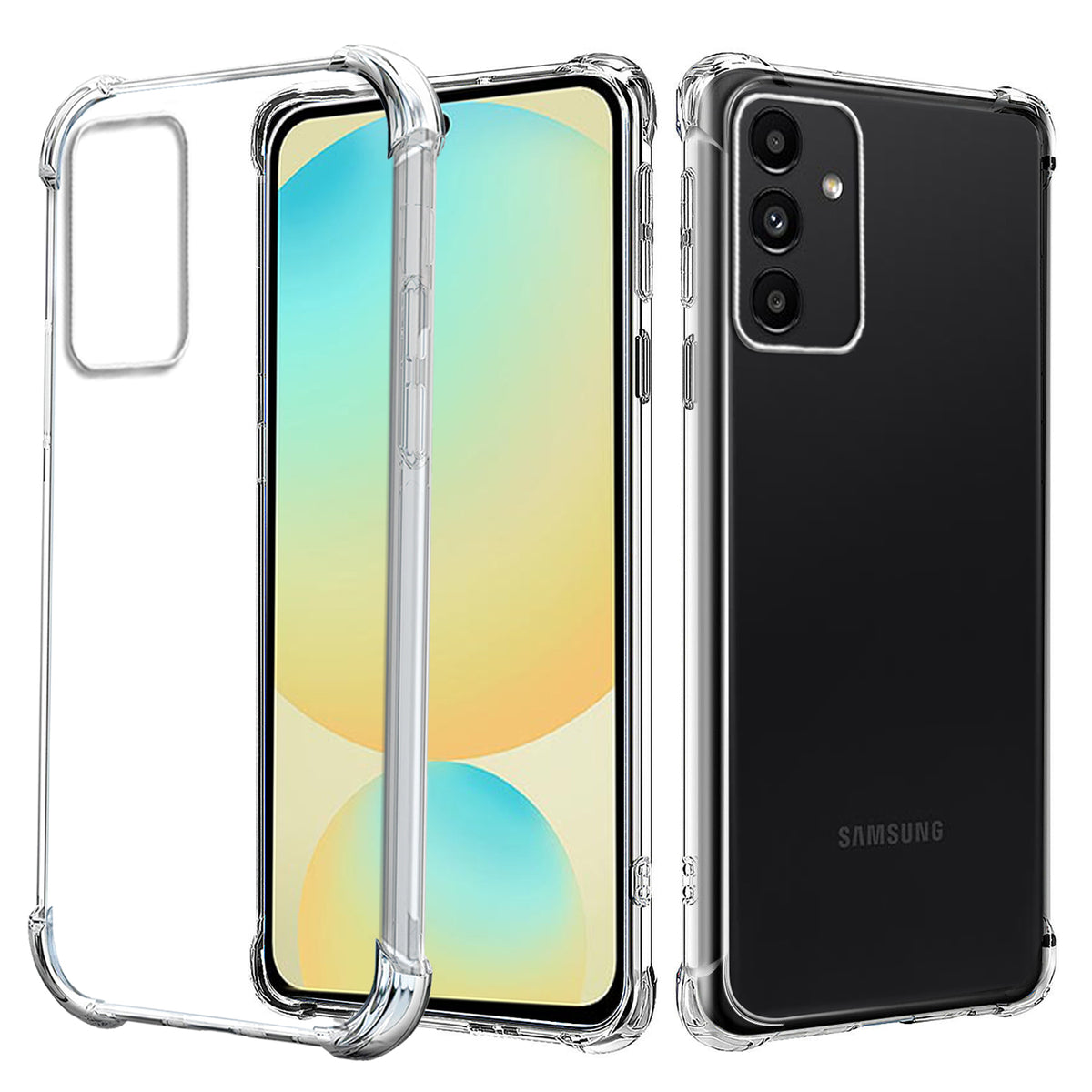 For Samsung Galaxy S24 S25 Ultra Plus FE Edge SupRShield Case Heavy Duty Soft Clear Transparent Cover