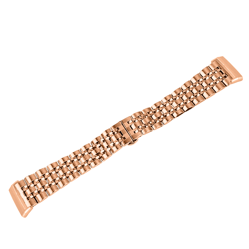For Fitbit Versa 4 Versa 3 Sense 1 Sense 2 Smart Watch Replacement Wristband Stainless Steel Metal Replacement Strap Loop Bracelet For Women Men