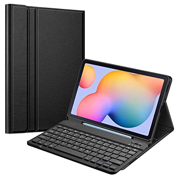 Samsung Galaxy Tab S6 Lite SM-P610 P615 Wireless Bluetooth Keyboard Case Leather Smart Cover