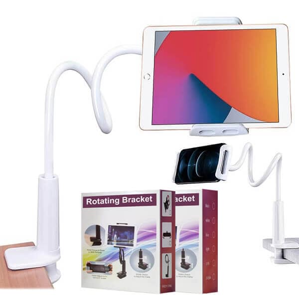 Universal 360° Rotating Tablet iPad Stand Holder Lazy Bed Desk Mount iPad iPhone Samsung Lenovo