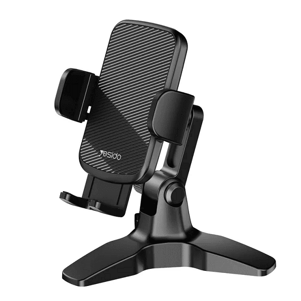 YESIDO C181 Universal Phone Holder Clip Adjustable Desktop Mobile Phone Tripod Stand