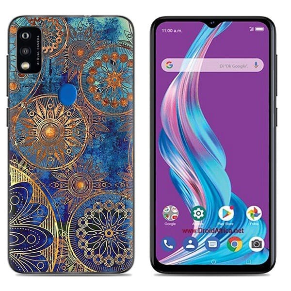 ZTE Blade A51 Case Shockproof Protective Gel Stylish Gel Back Case Cover (Style 2)