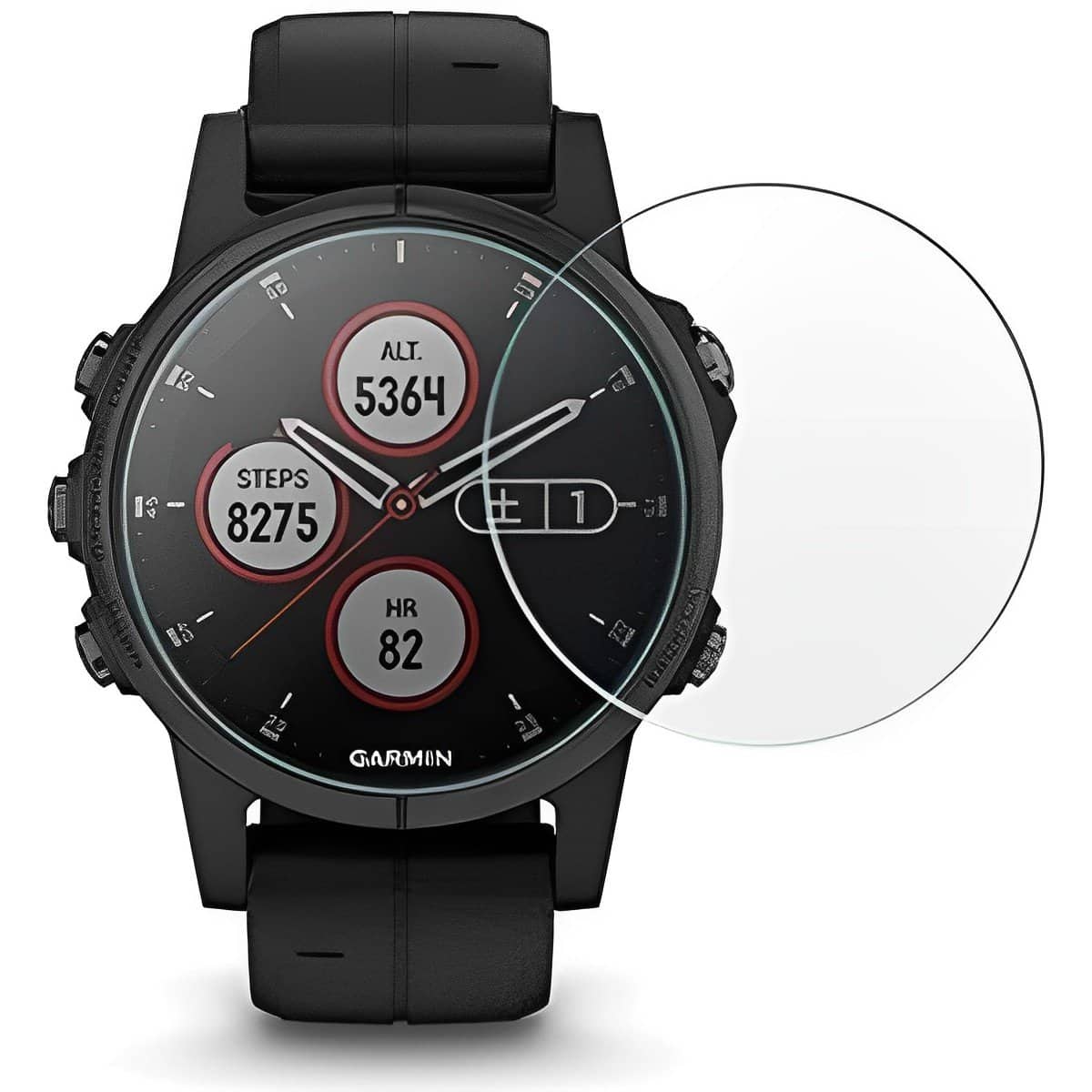 [2 Pack] Garmin Fenix 5S Tempered Glass LCD Screen Protector Film Guard