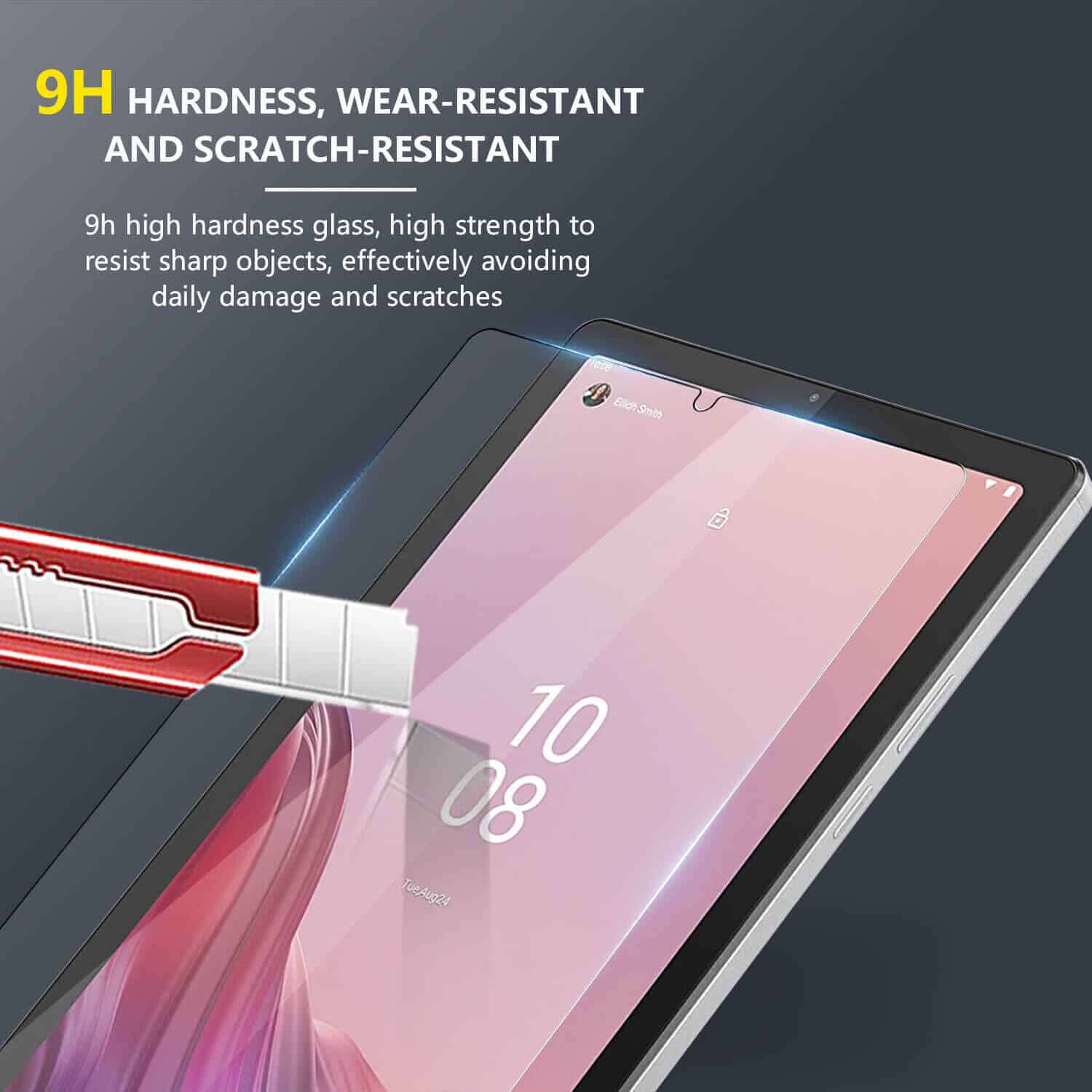 [2 Pack] Lenovo Tab M9 HD 9-Inch TB310FU 2023 Tempered Glass Screen Protector