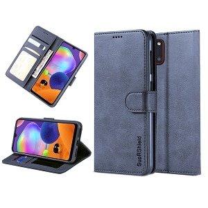 Samsung Galaxy A31 Wallet Case Flip Leather Card Slots Cover