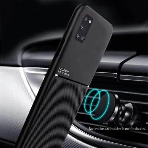 For Samsung Galaxy A31 Business Style Luxury Matte Soft Silicone Drop Resistant Case Cover (Red)