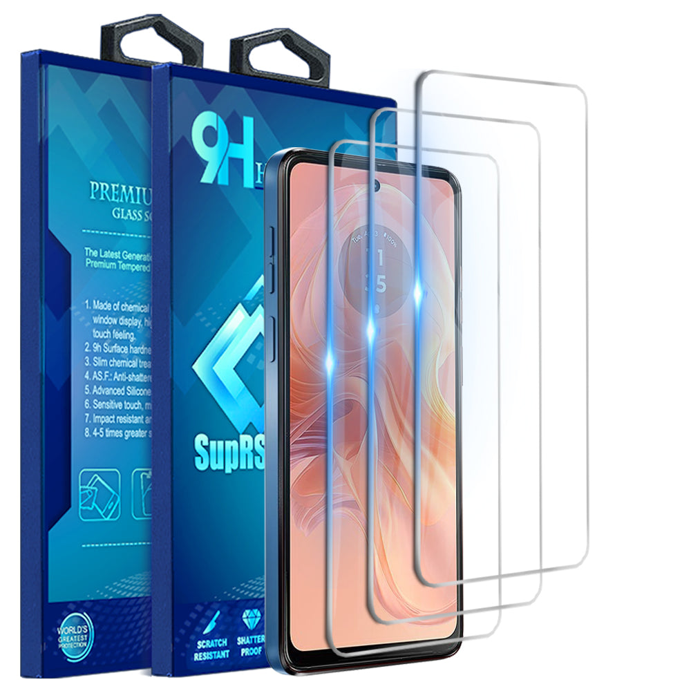 For Motorola Moto G04s Tempered Glass LCD Screen Protector Film Guard