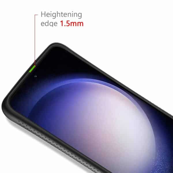 iFace Case For Samsung Galaxy S22 S22+Plus Slimming Drop Proof Shockproof Hard Silicone Back Cover (Black)