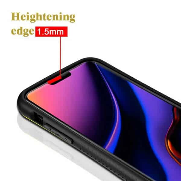 iFace Case For iPhone 14 14Pro14 Pro Max14 Plus Slimming Drop Proof Shockproof Hard Silicone Back Cover (Black)