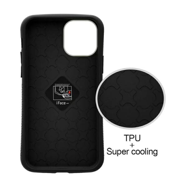 iFace Case For iPhone 14 14Pro14 Pro Max14 Plus Slimming Drop Proof Shockproof Hard Silicone Back Cover (Black)