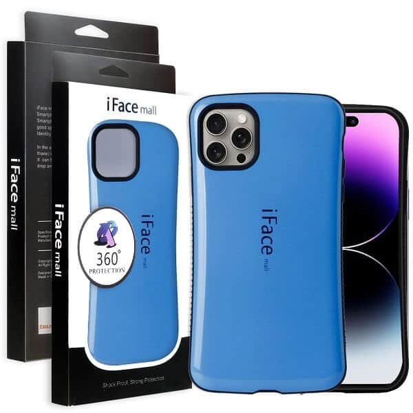 iFace Case For Apple iPhone 14 /14Pro/14 Pro Max/14 Plus Slimming Drop Proof Shockproof Hard Silicone Back Cover