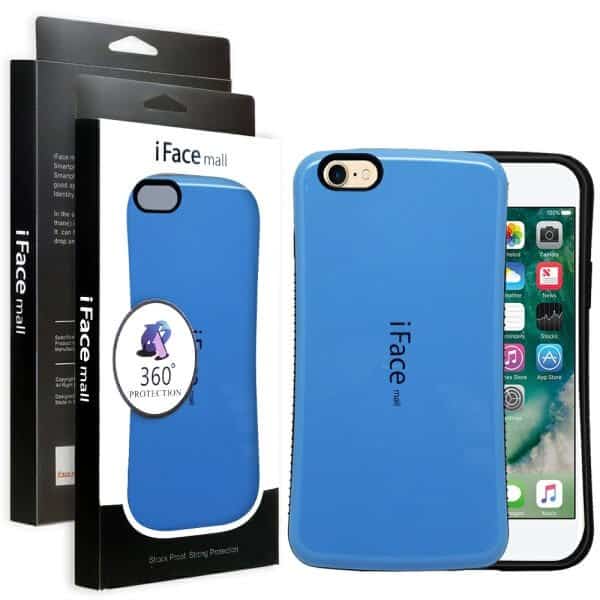 iFace Case For iPhone SE /7/8 Plus Slimming Drop Proof Shockproof Hard Silicone Back Cover