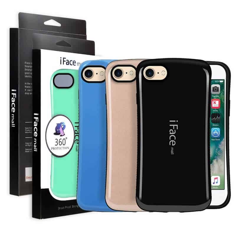 iFace Case For iPhone SE 78 Plus Slimming Drop Proof Shockproof Hard Silicone Back Cover