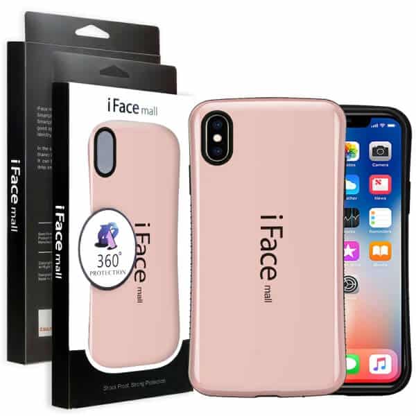 iFace Case For Apple iPhone X / XS / XS Max / XR Slimming Drop Proof Shockproof Hard Silicone Back Cover