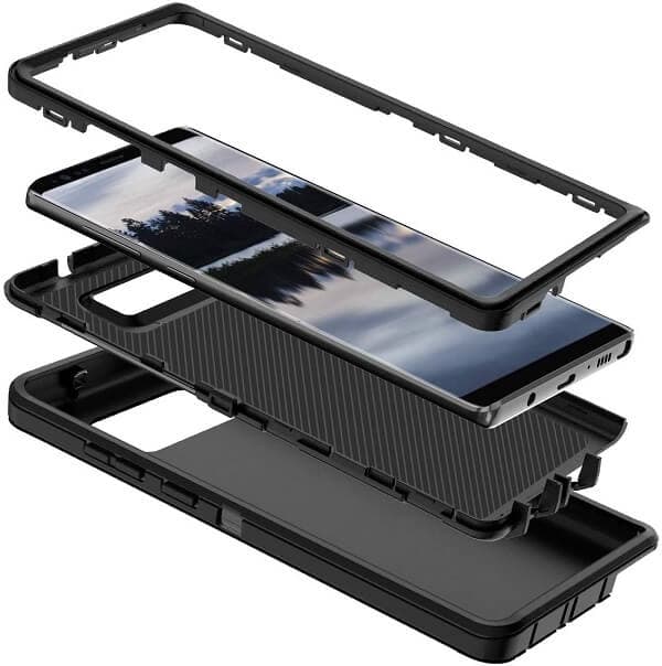 Samsung Galaxy Note 8 Military Grade Protection Bumper Case Cover