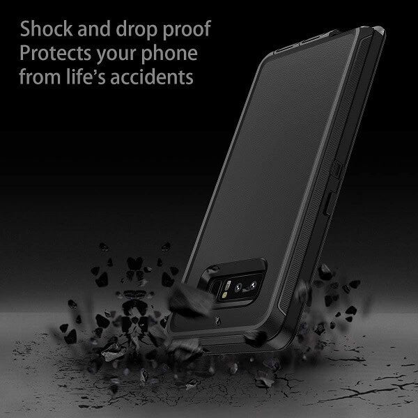 Samsung Galaxy Note 8 Military Grade Protection Bumper Case Cover