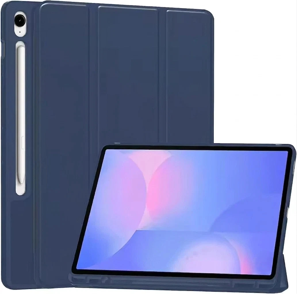 For Samsung Galaxy Tab S10 Plus /S9 FE Plus /S9 FE /S10 FE Folio Smart Leather Magnetic Stand Case Cover