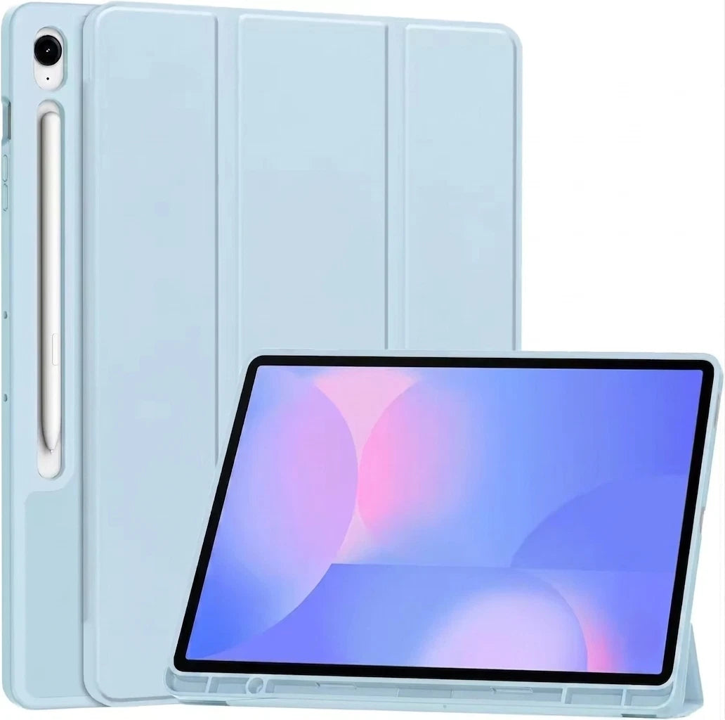 For Samsung Galaxy Tab S10 Plus /S9 FE Plus /S9 FE /S10 FE Folio Smart Leather Magnetic Stand Case Cover
