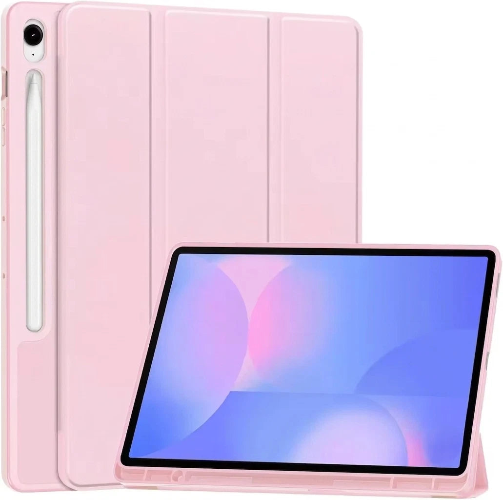 For Samsung Galaxy Tab S10 Plus /S9 FE Plus /S9 FE /S10 FE Folio Smart Leather Magnetic Stand Case Cover