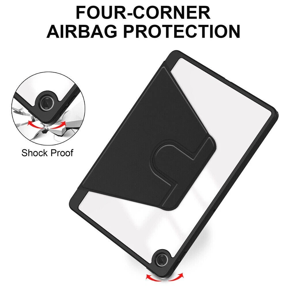 For Lenovo Tab 10.1 TB311XU TB311FU 2025 Smart Leather Rotate Stand Case Cover