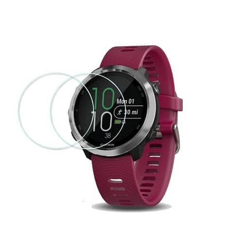 (2 Pcs) Garmin Forerunner 645 Music Tempered Glass LCD Screen Protector Guard