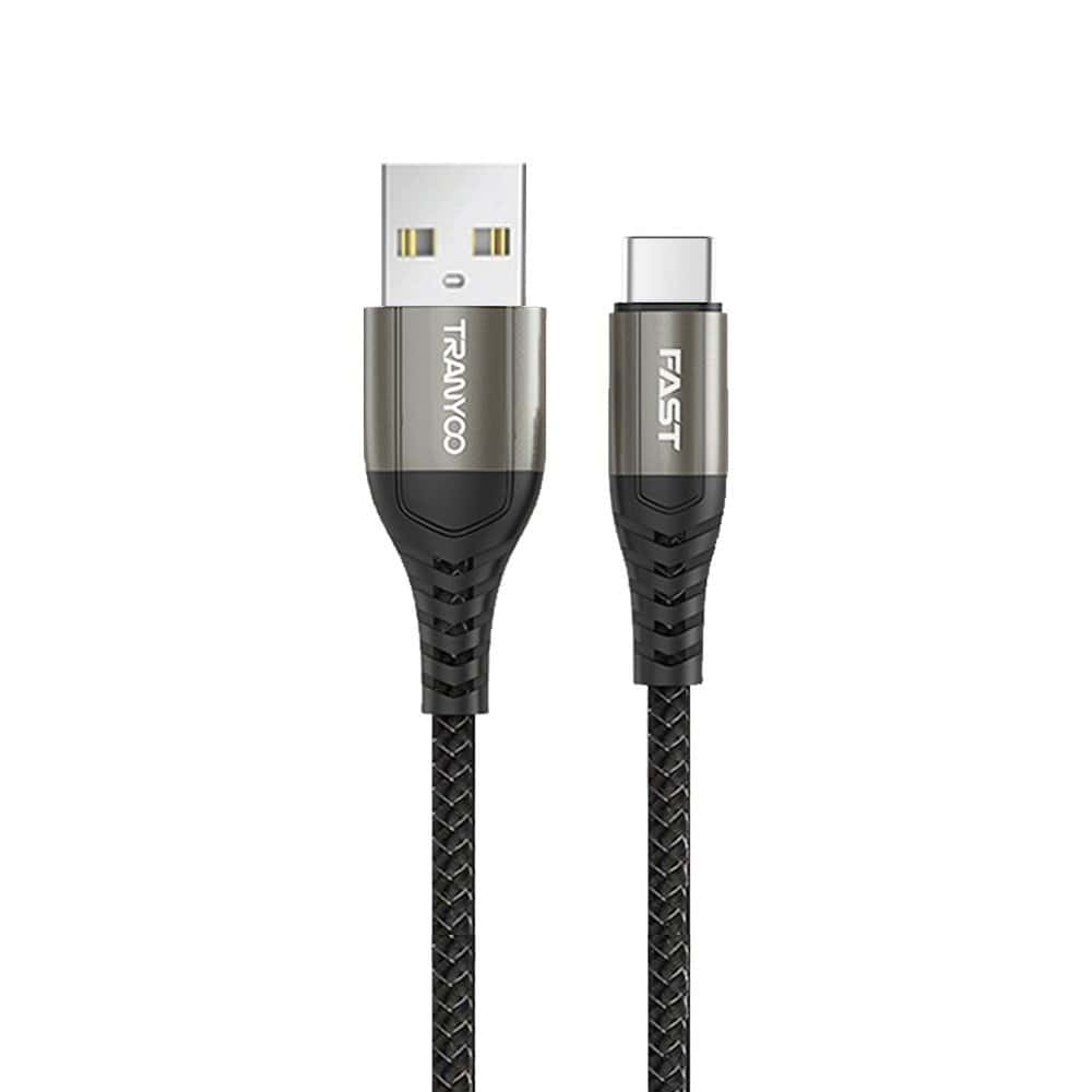 TRANYOO (T-S16C) 2M 5A USB Type C Cable Fast Charging Charger Data Sync Cable Cord