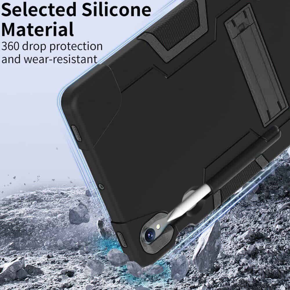 For Samsung Galaxy Tab S10+/S9 /S9 FE/S10 FE /S9+ /S9 FE+ Plus Hybrid Fancy Shockproof Heavy Duty Kickstand Case Cover